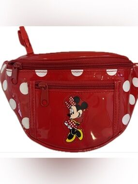 Disney Minnie Mouse Red Polka Dot Belt Bag / Fanny Pack ❤️